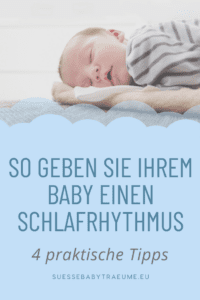 geben sie ihrem baby einen tagesrhythmus